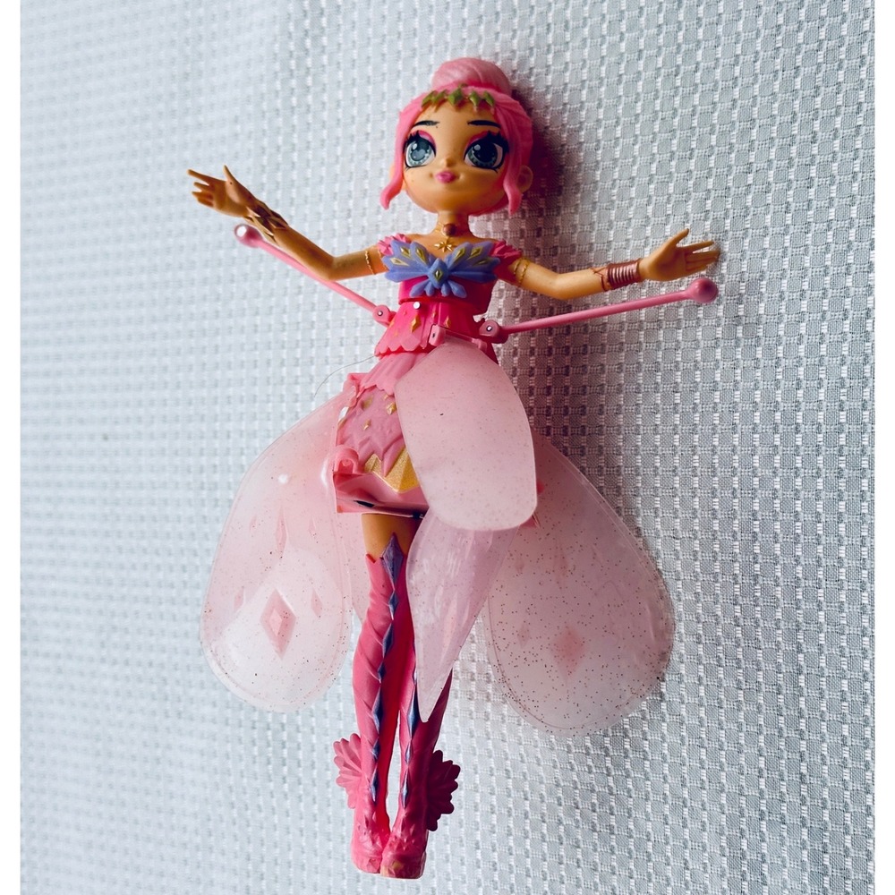 Hatchimals Pixies Crystal Flyers Pink‎ Starlight Idol Flying Doll Fairy Toy